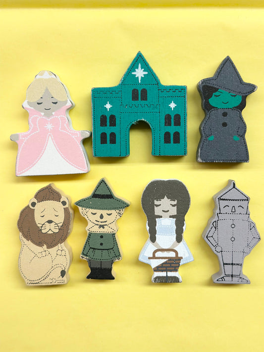 Wood Playset Figurines