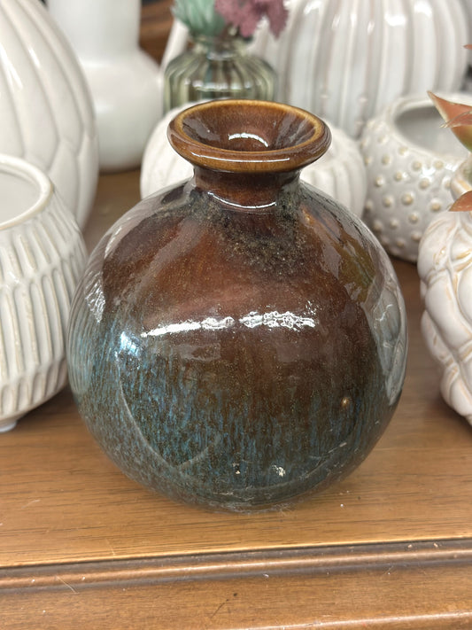 Pottery Bud Vase