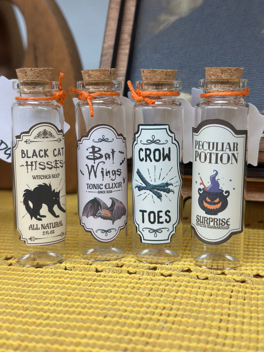 Potion Glass Bottles
