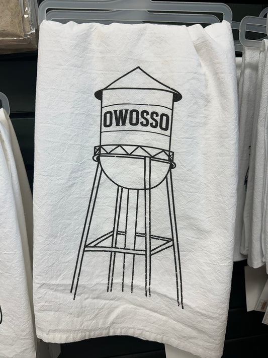 Personalized City Water Tower Towel
