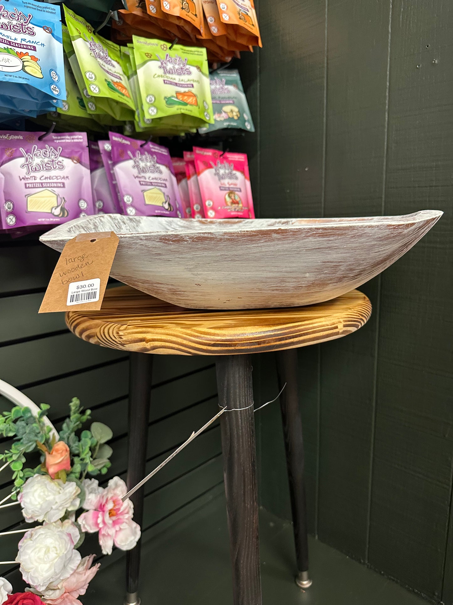 Large Wood Bowl