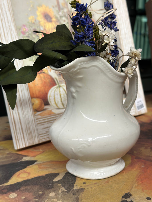 Vintage Ironstone English Pitcher