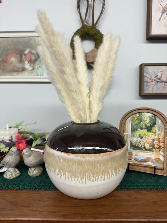 Drip Pottery Vase