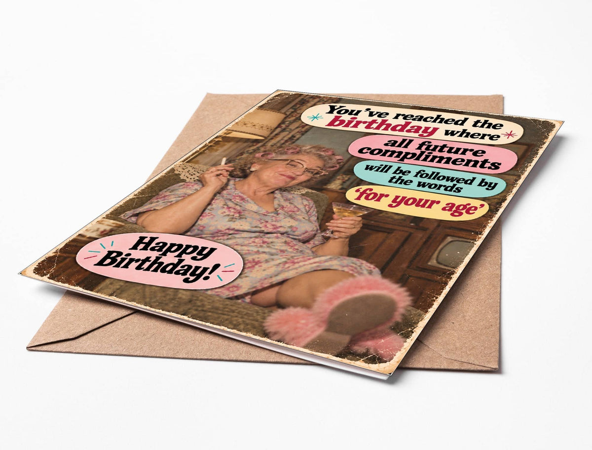 For Your Age Greeting Card