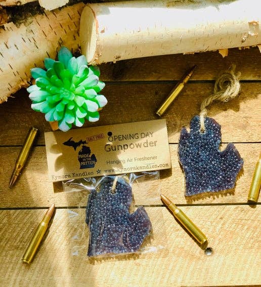 Hanging Air Freshener - Opening Day Gunpowder
