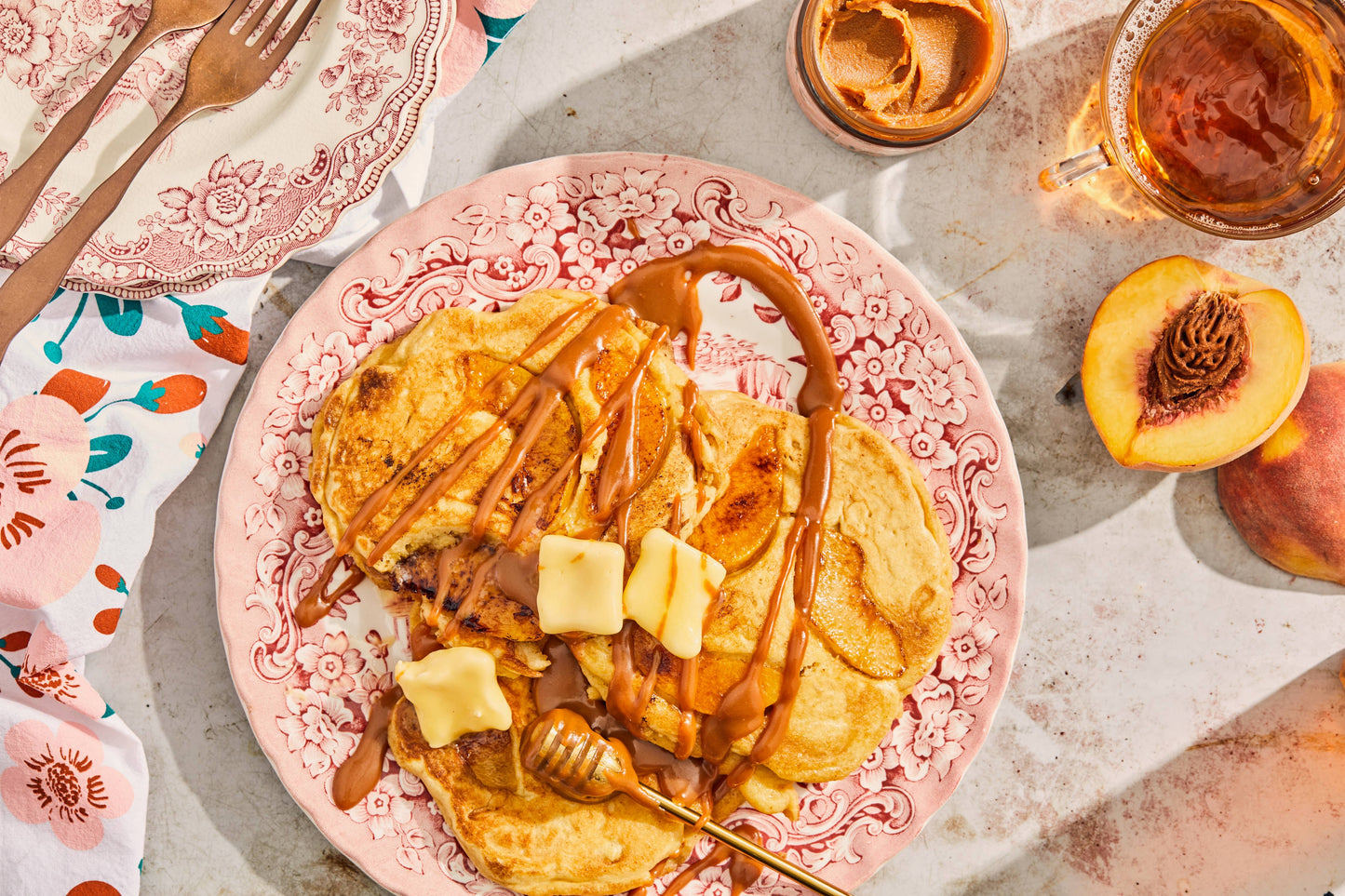 Peach Vanilla Honey Cream Spread