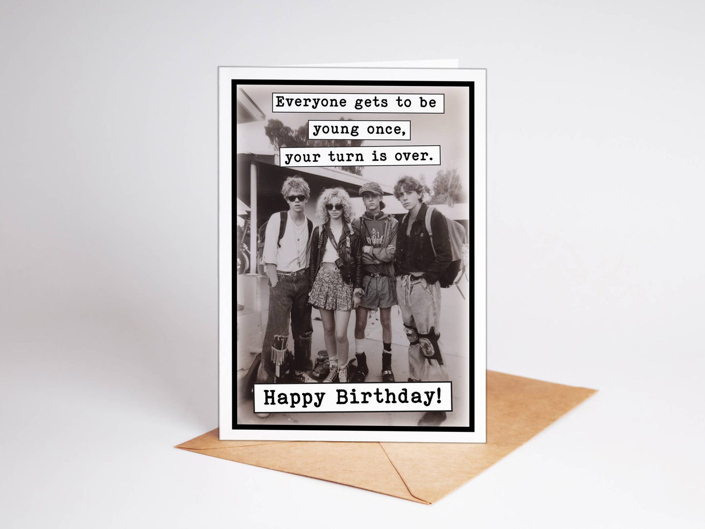 Your Turn is Over Birthday Card