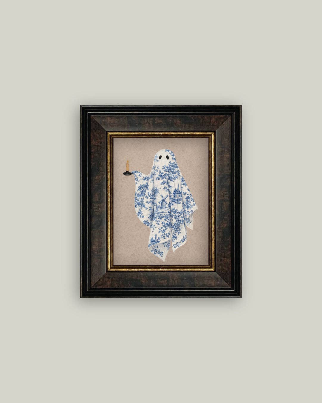 Blue Toile Ghost