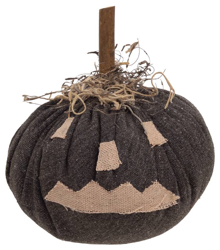 Stuffed Mini Primitive Jack O Lantern, 3 Assorted