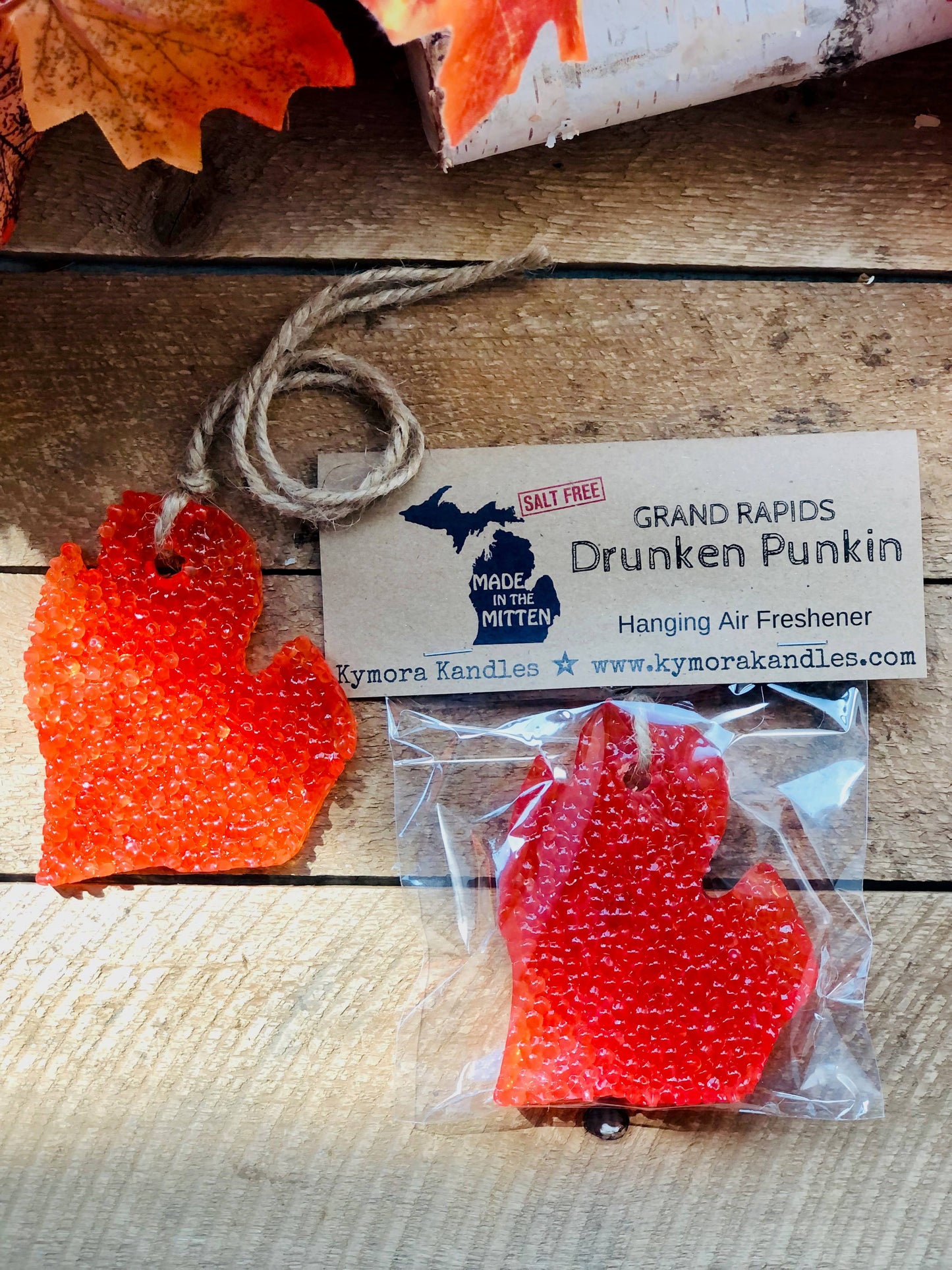 Hanging Air Freshener - Grand Rapids Drunken Punkin