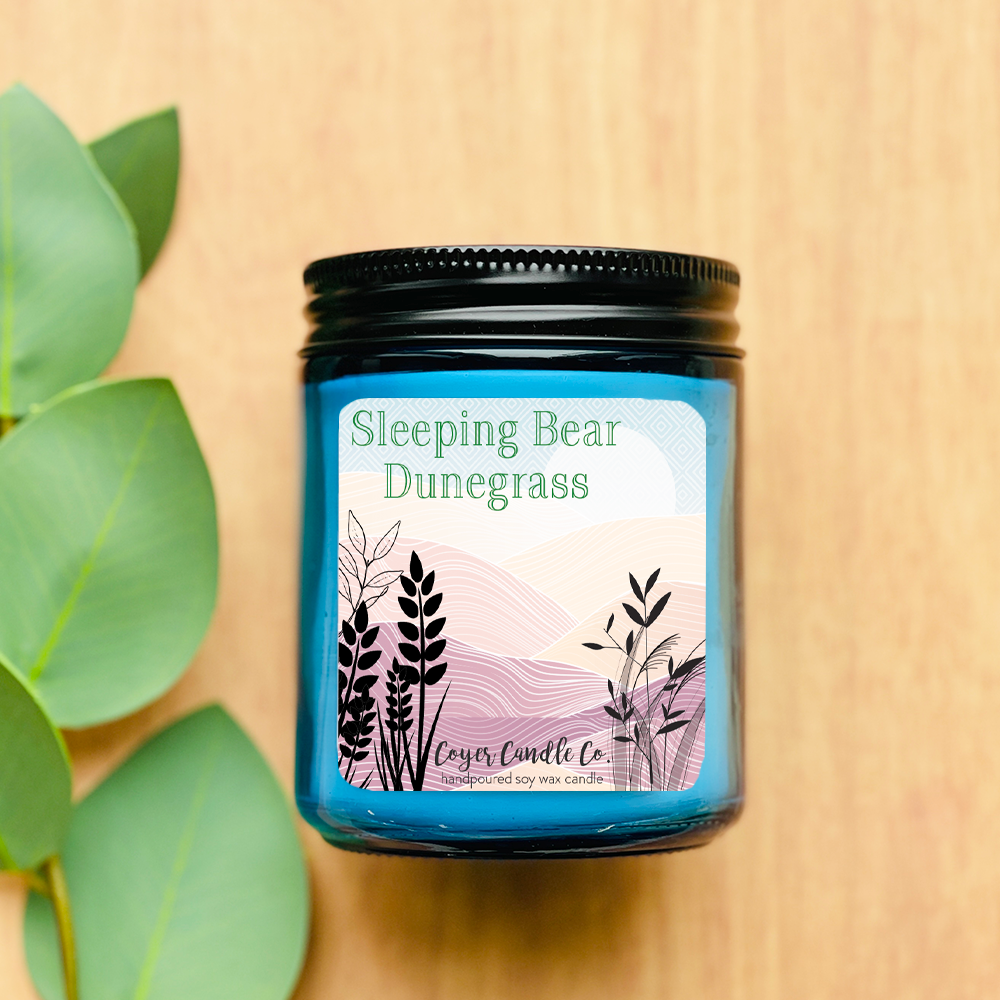 9 oz. Cobalt Jar Candles - Summer Collection