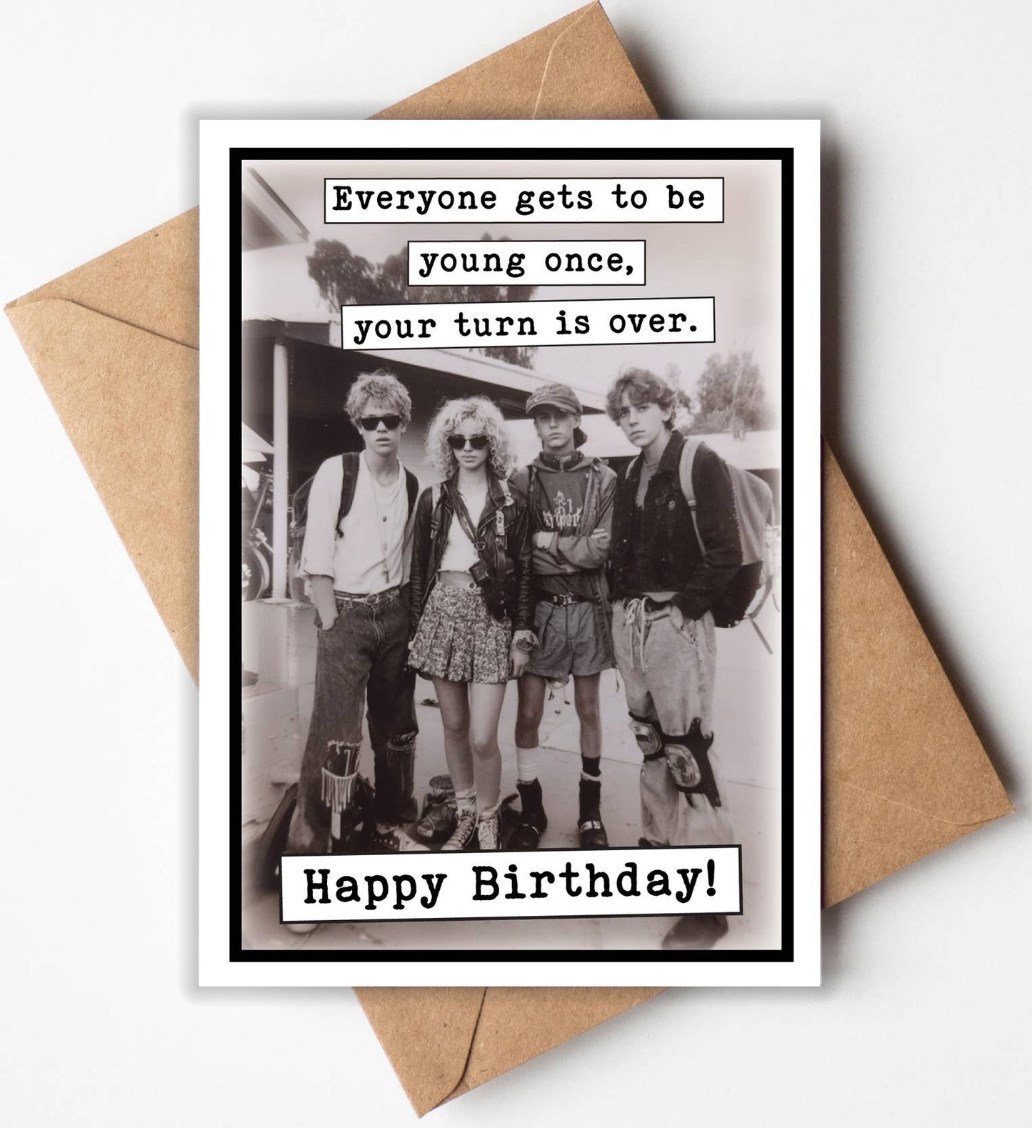 Your Turn is Over Birthday Card