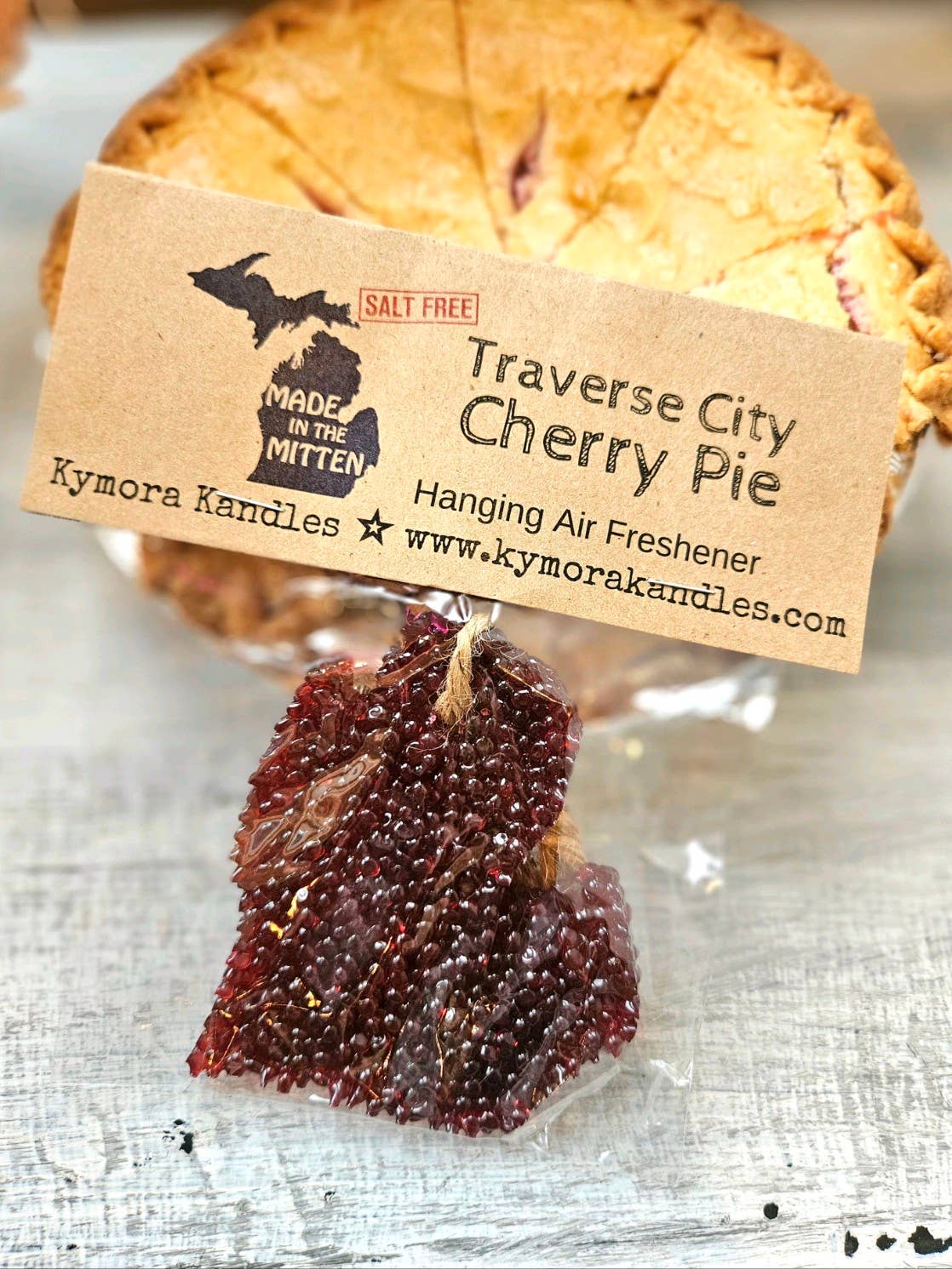 Hanging Air Freshener - Traverse City Cherry Pie