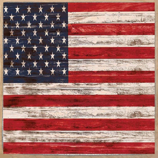 4X4-268 American Flag