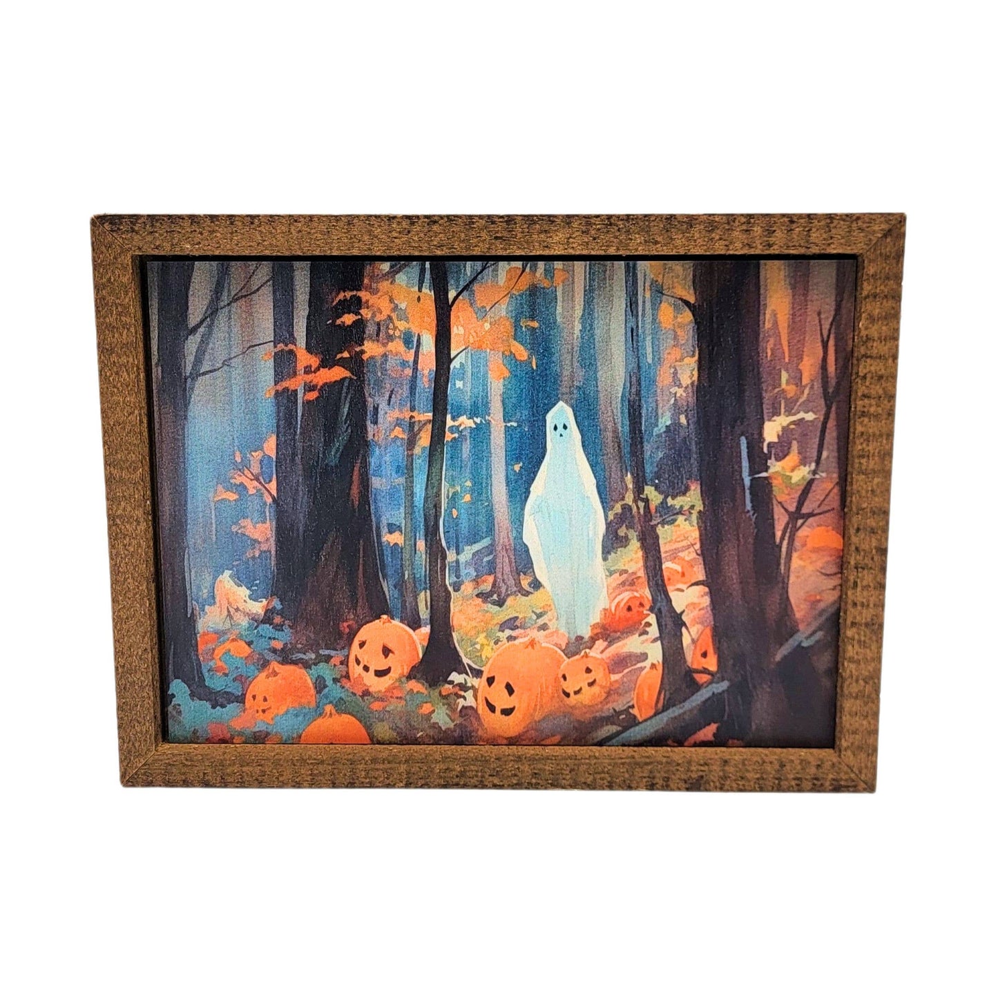 Halloween Ghost in the Forest Fall Decor - Home Accents