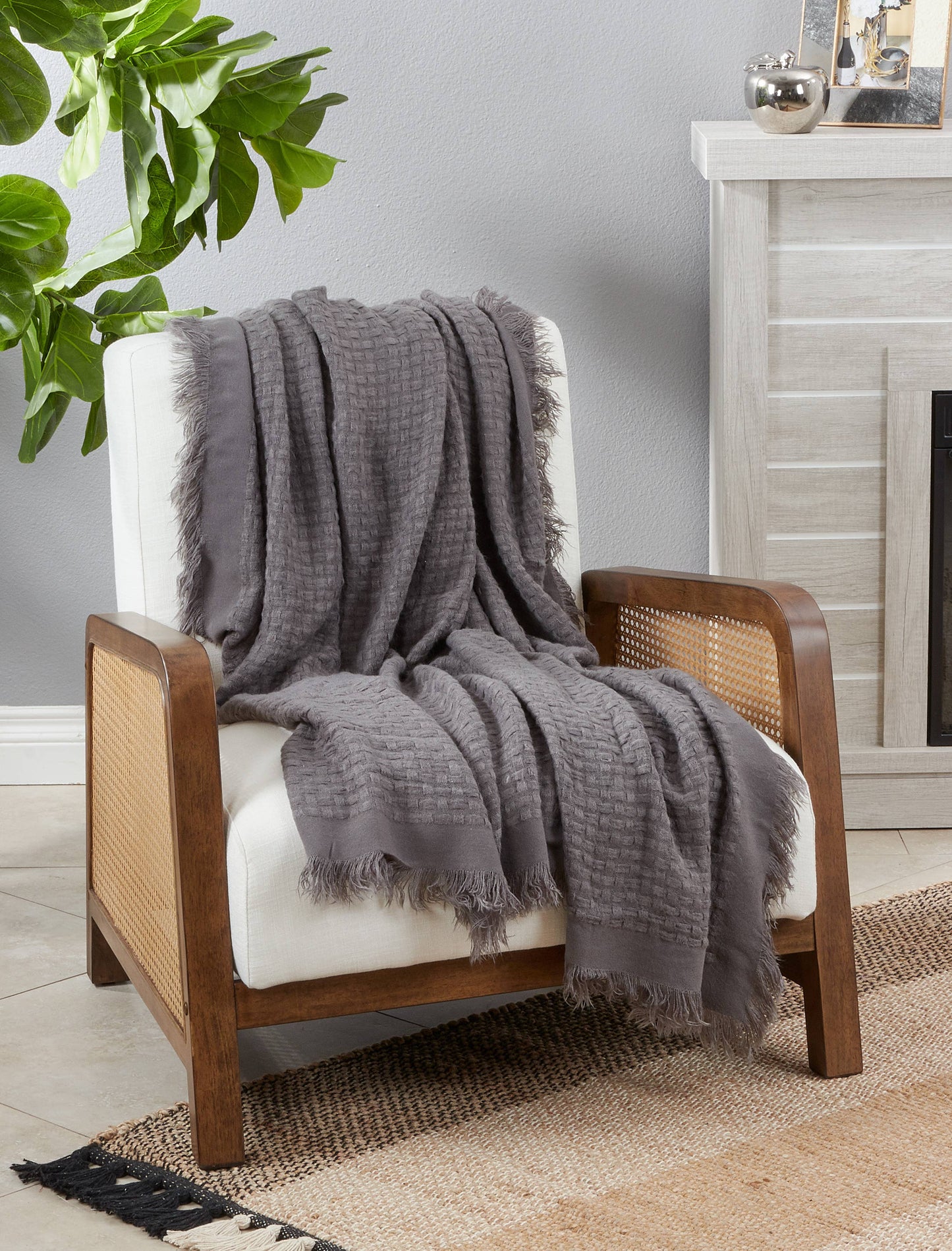Waffle Weave Throw
