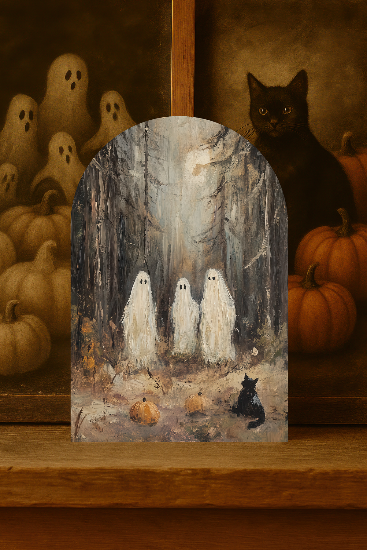 Ghost Gathering Arch Sign
