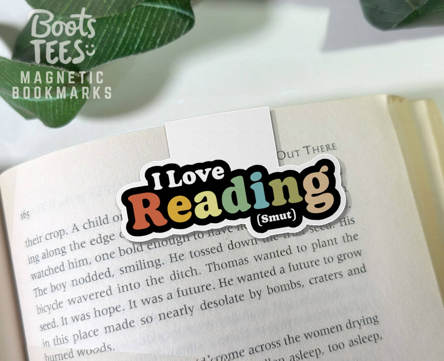 I Love Reading Smut Magnetic Bookmark, Funny Bookstore Item