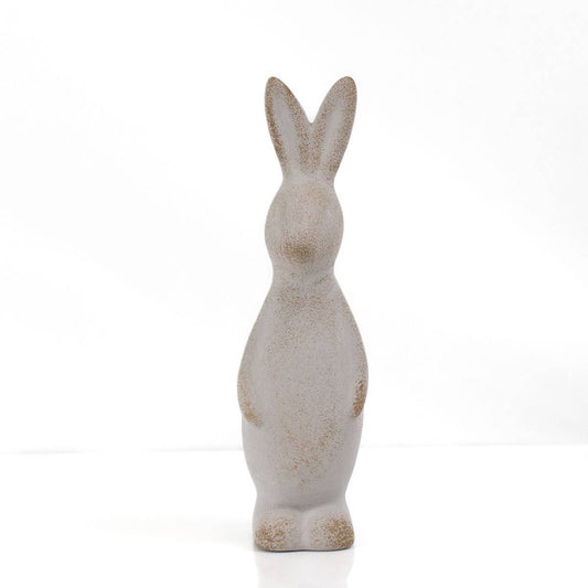 7" Aubrey Bunny Décor-Antique Gray
