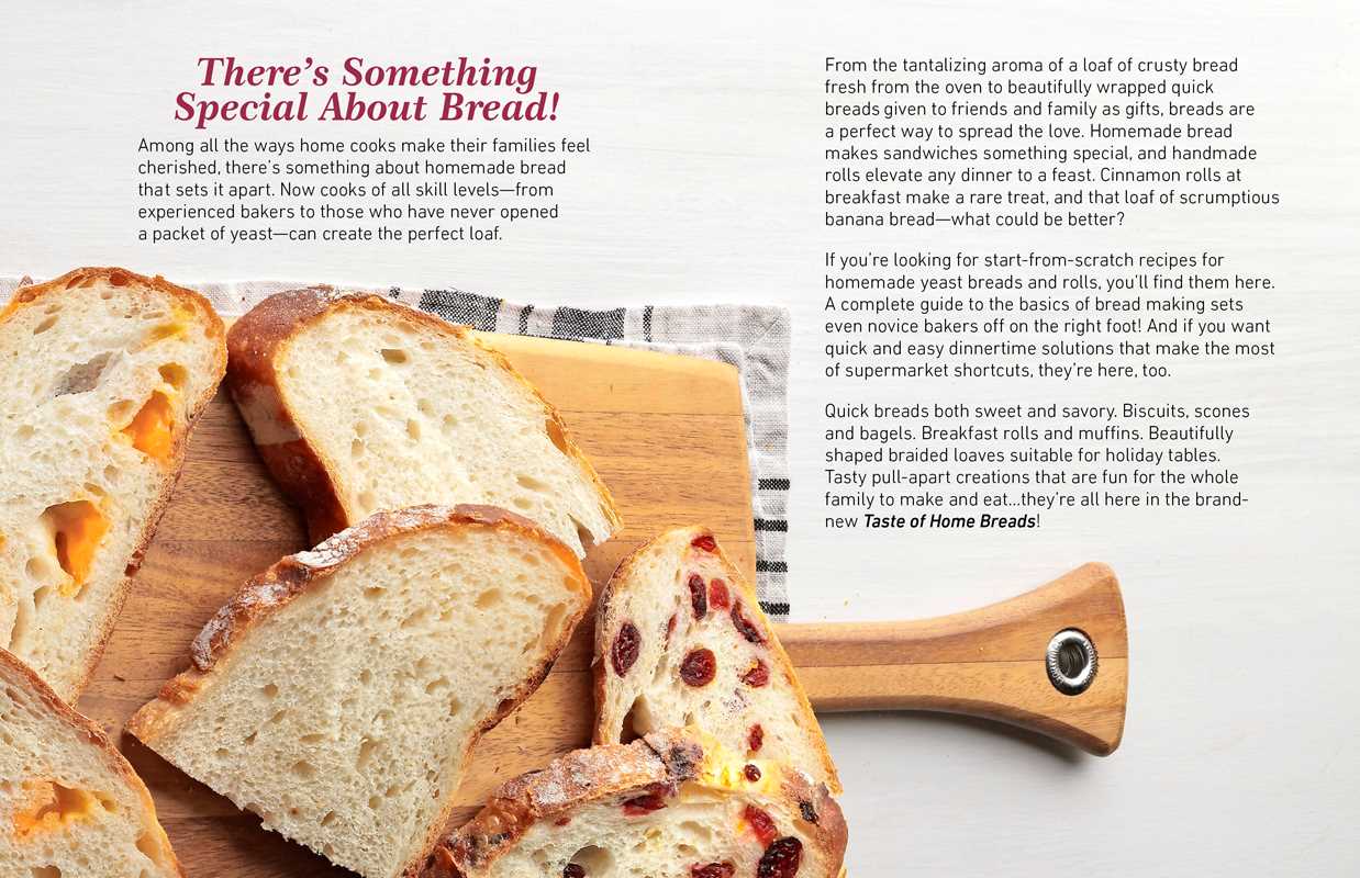 Taste of Home Breads by