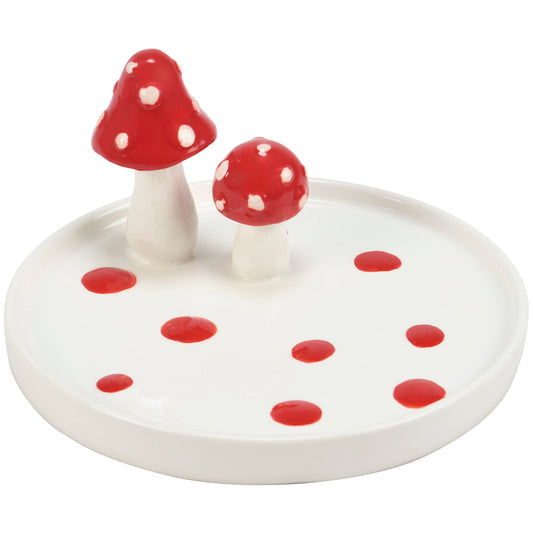 Spotted Mushroom Vanity Tray