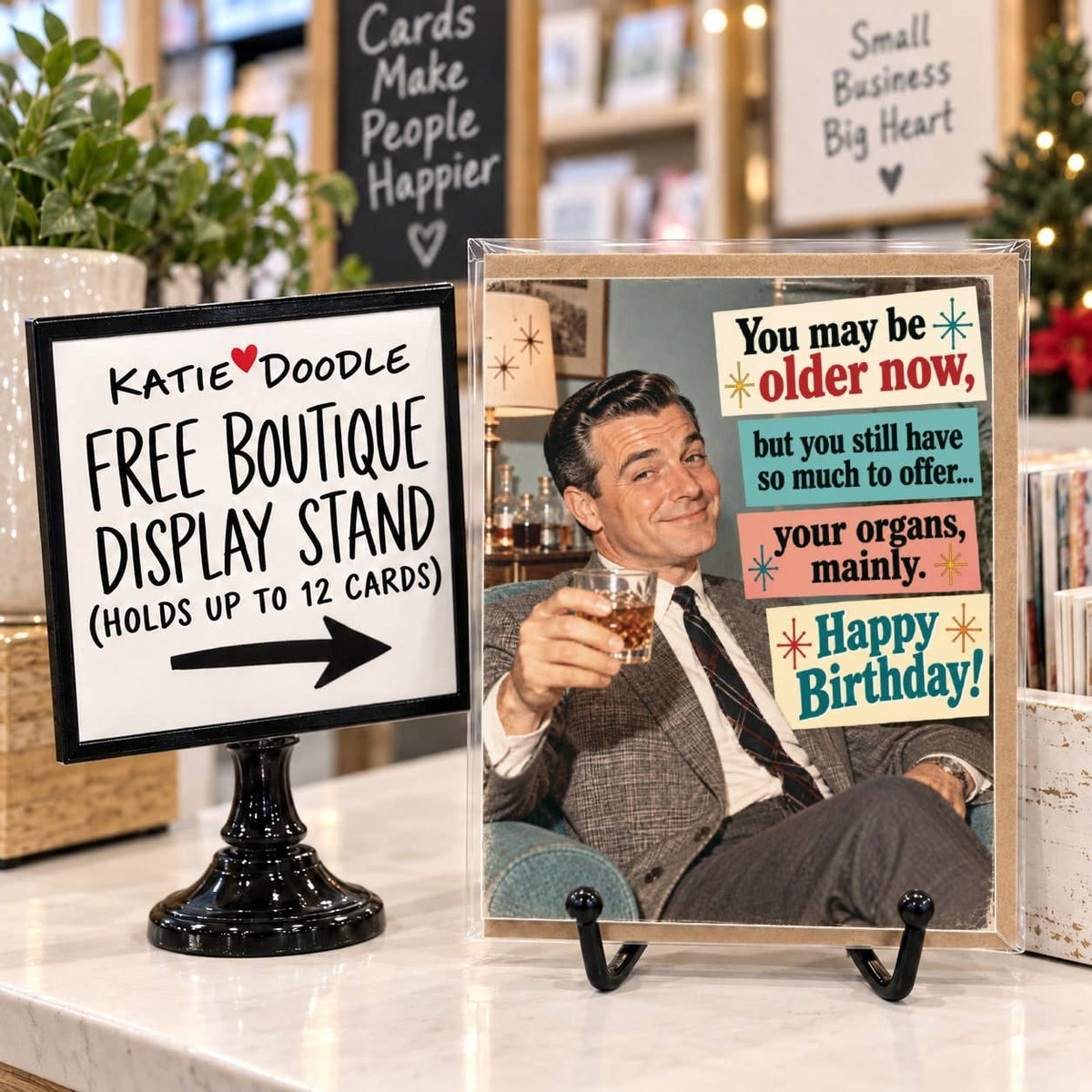Older Now Greeting Card