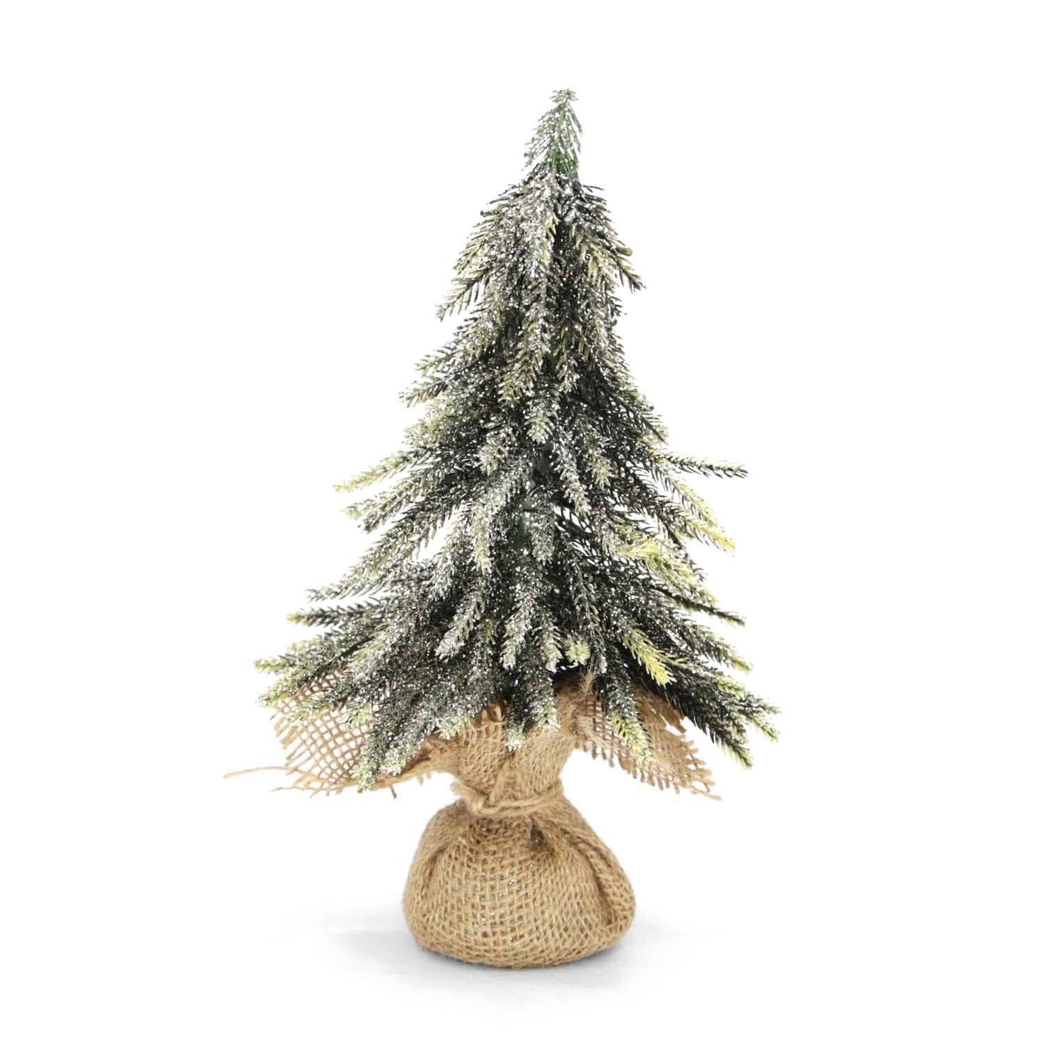 12 inch Golden Sparkle Spruce Tree – Rustic Owl Furnishings