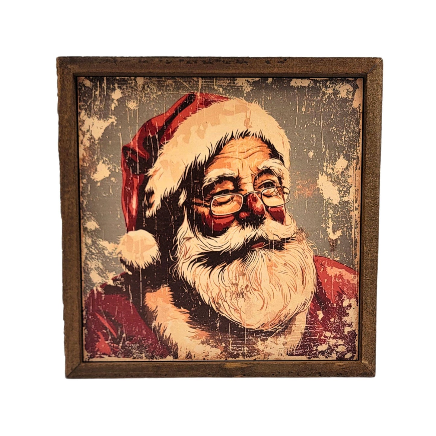 Santa Checking his List Christmas Decor - Holiday Decor