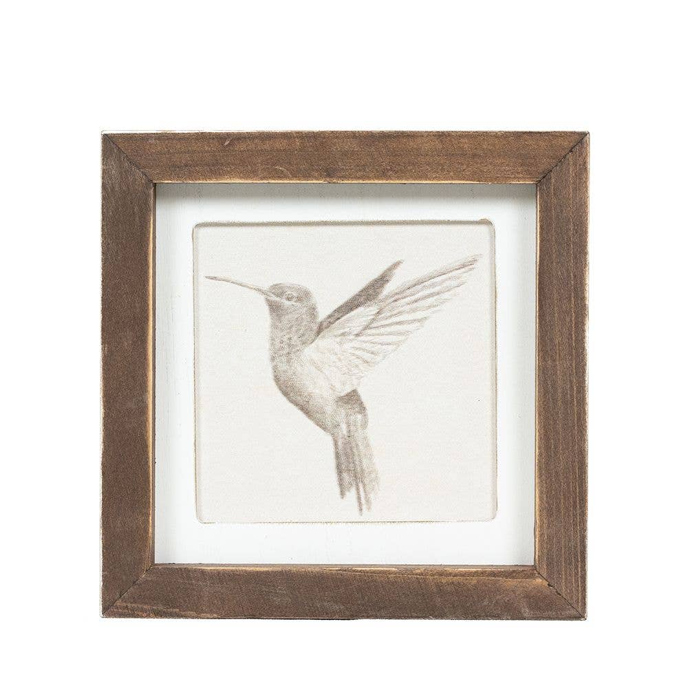 Hummingbird/Butterfly Reversible Sign