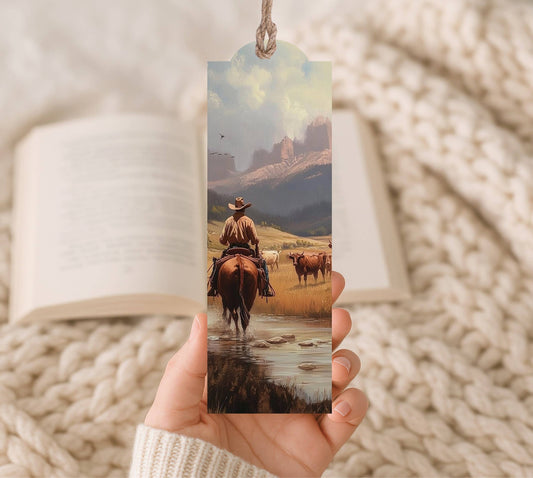 Roundup-Wood Bookmark
