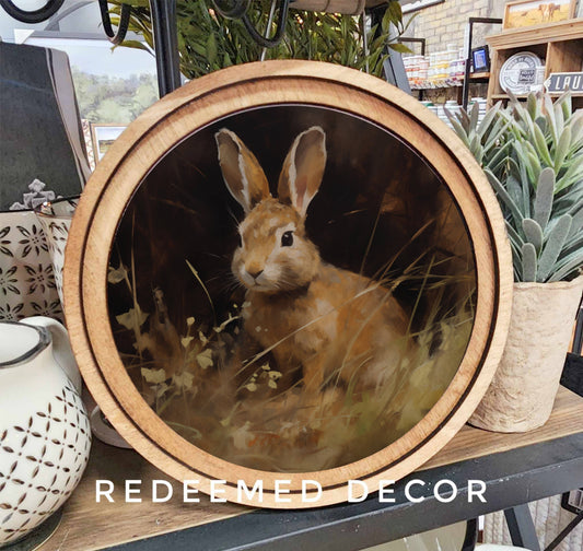 Bunny at Dark Art- Round