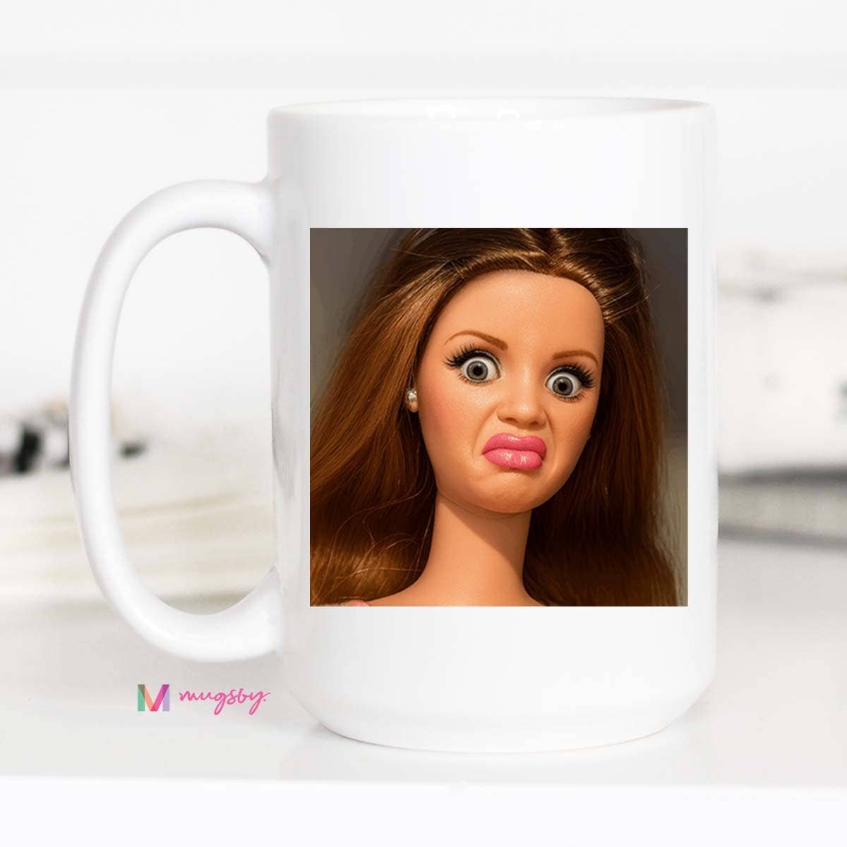 Disgusted Face Mug