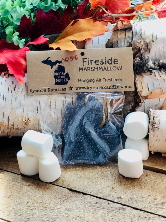 Hanging Air Freshener - Fireside Marshmallow