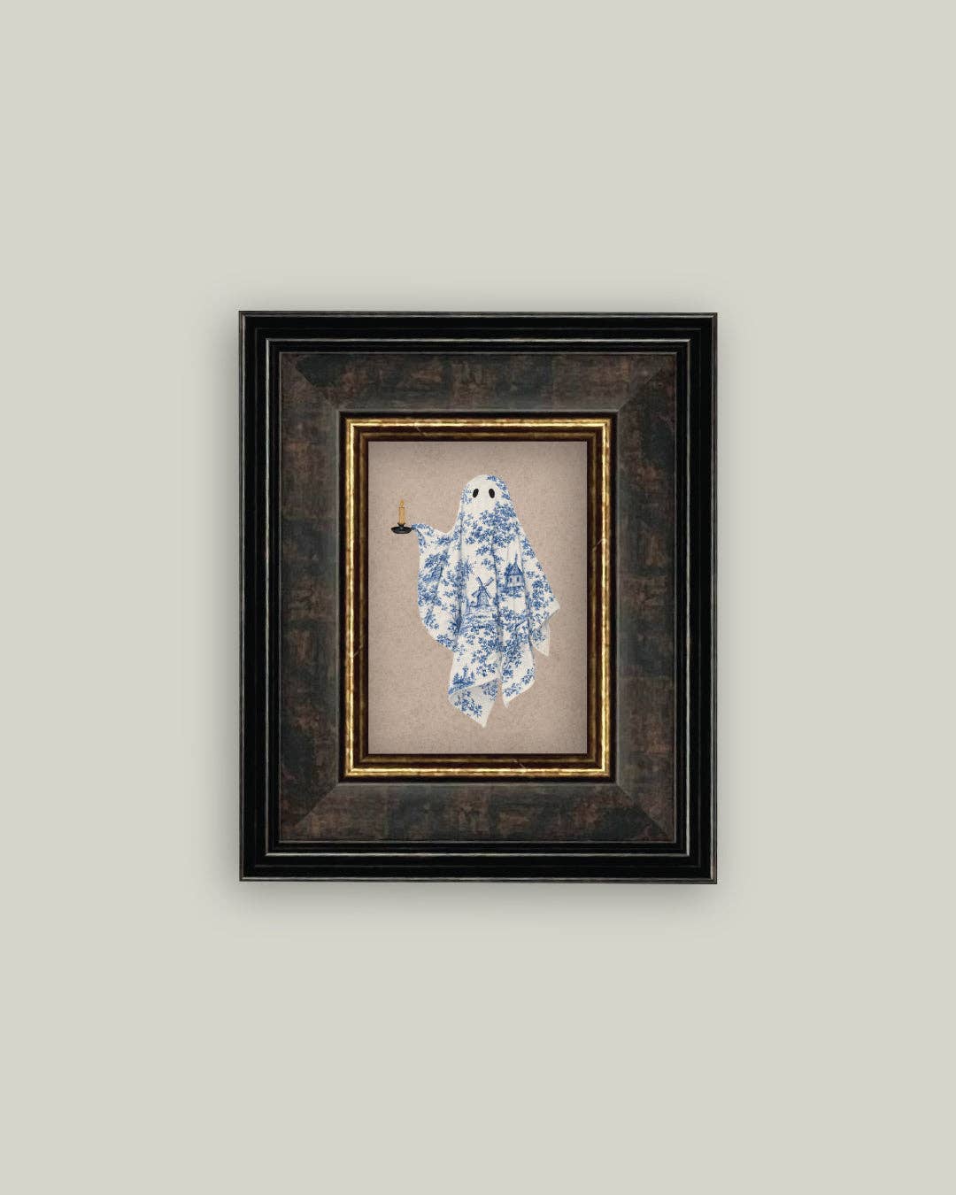 Blue Toile Ghost