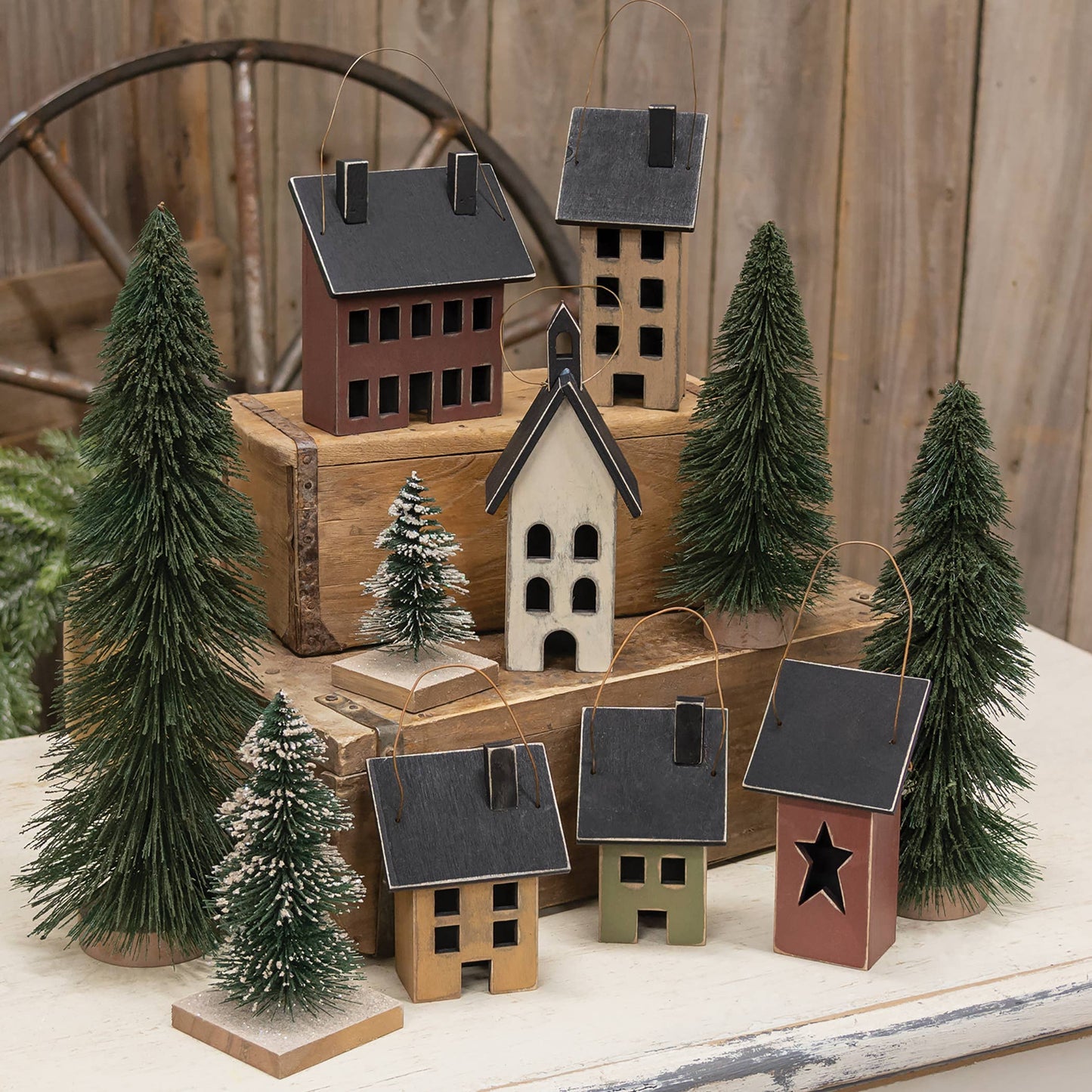 Green Sisal Tree, 7"