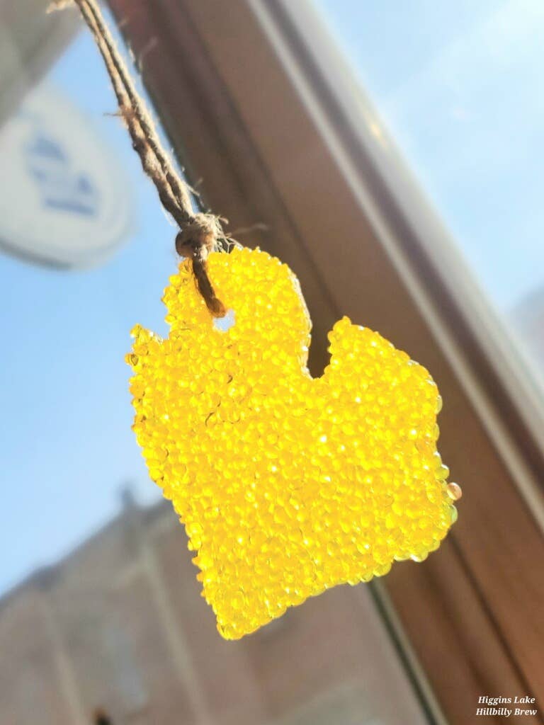 Hanging Air Freshener -  Higgins Lake Hillbilly Homebrew