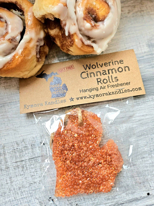 Hanging Air Freshener - Wolverine Cinnamon Rolls