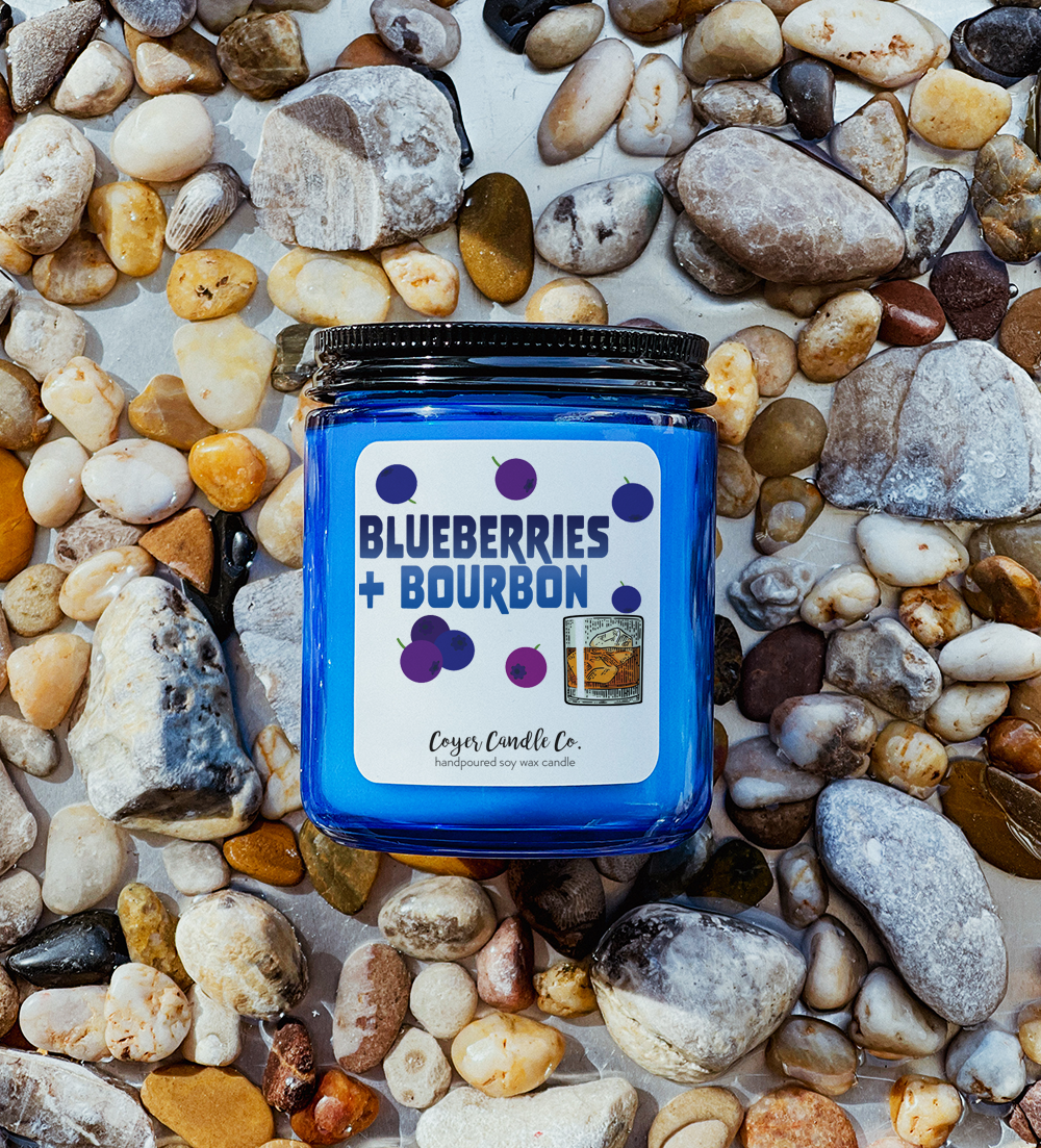 9 oz. Cobalt Jar Candles - Summer Collection