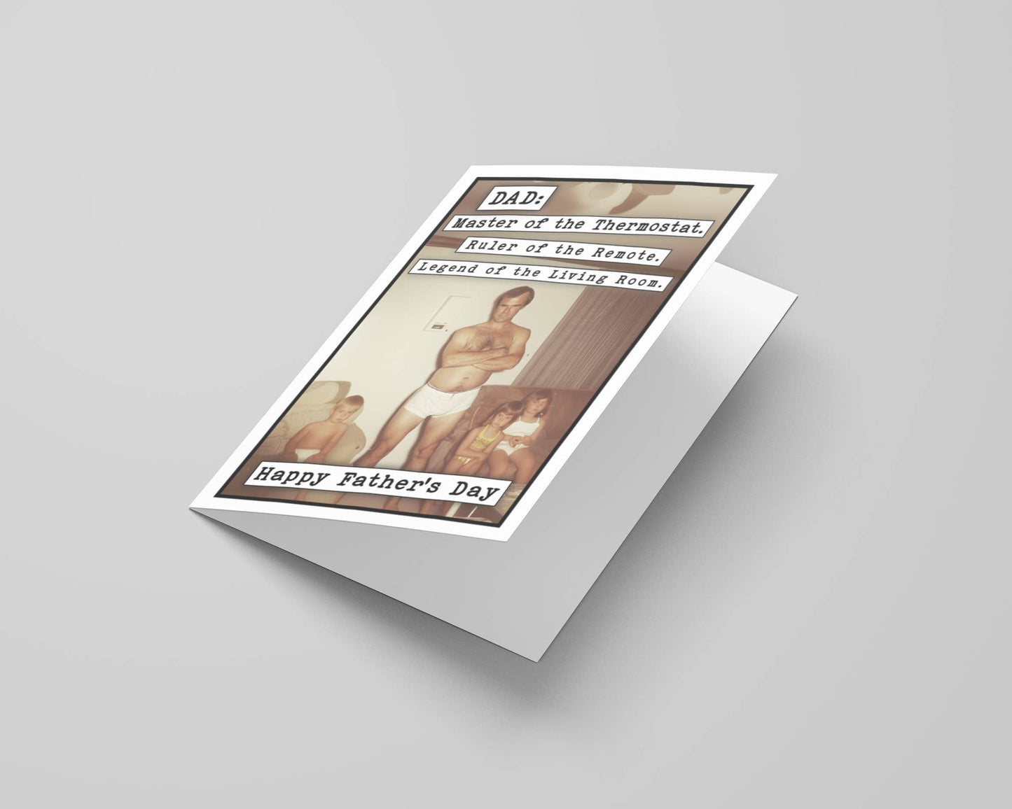 Thermostat Dad- Father's Day Card