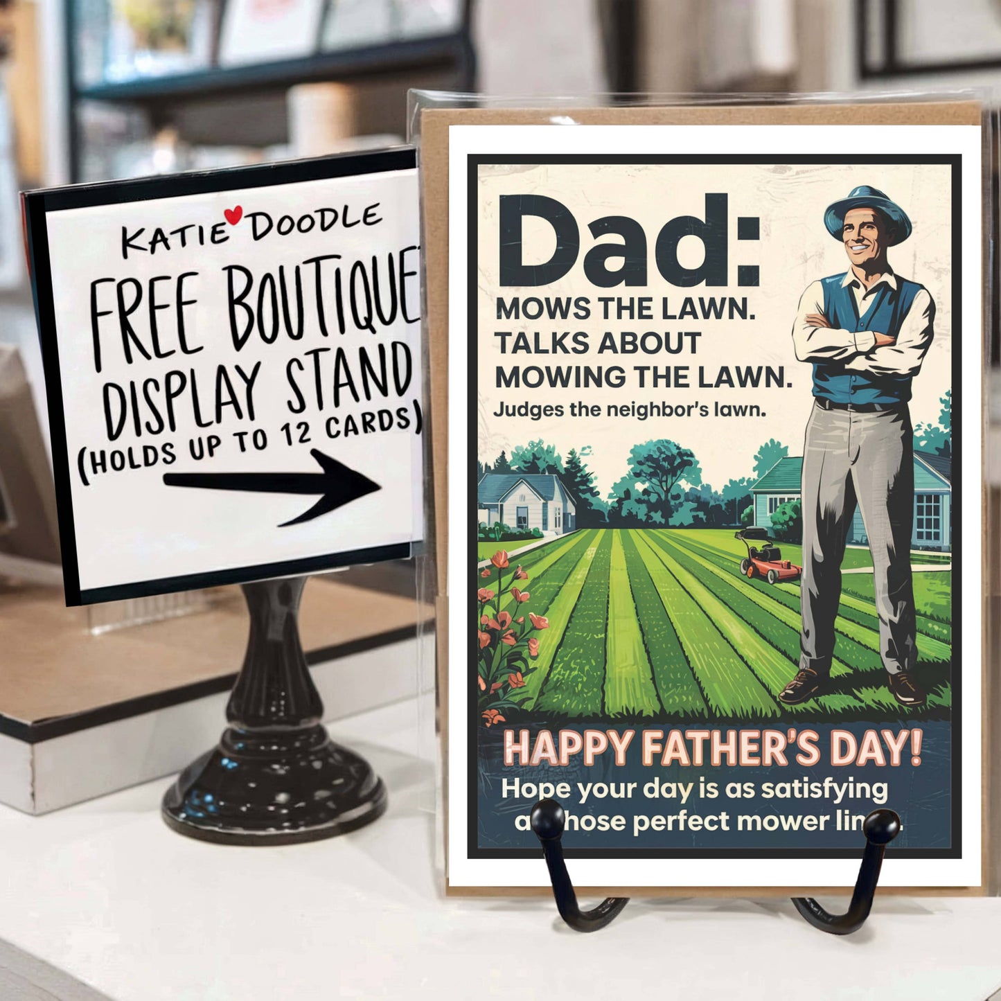 Lawn Dad- Father's Day Card