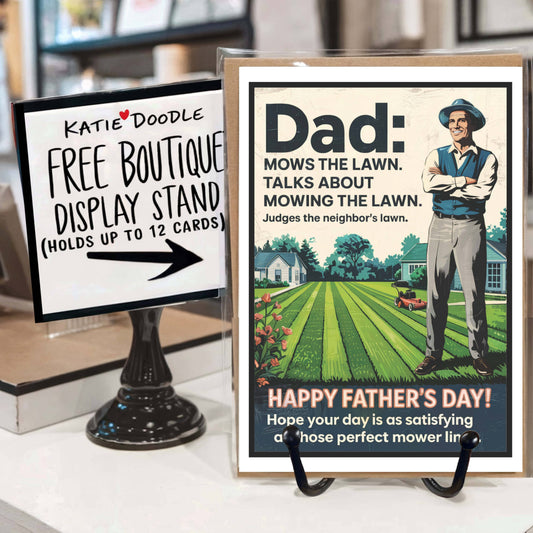 Lawn Dad- Father's Day Card