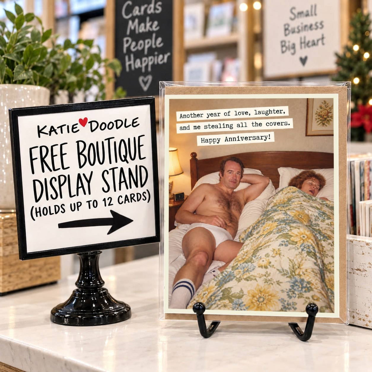Steal The Covers Anniversary Card