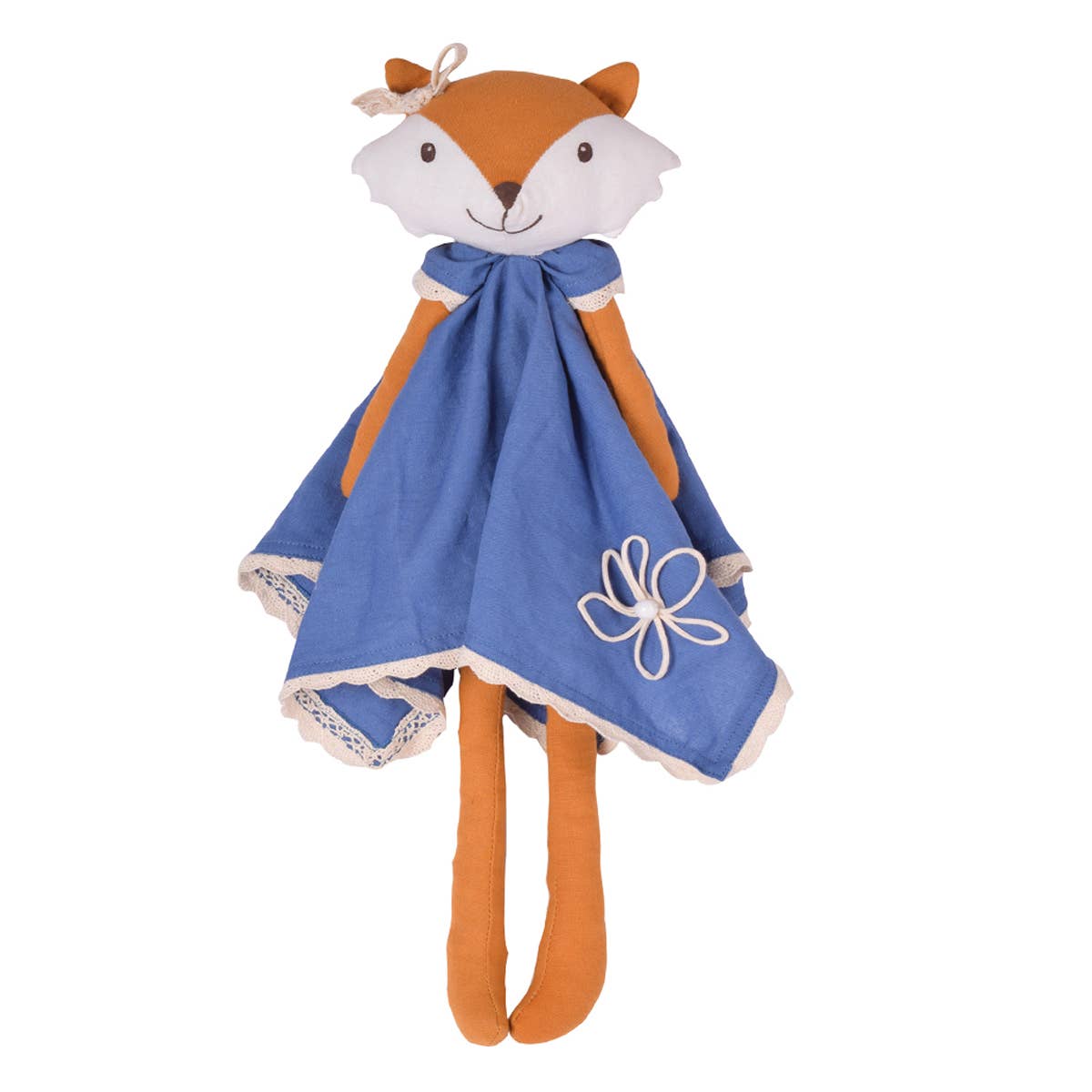 Luca the Fox in Blue Dress