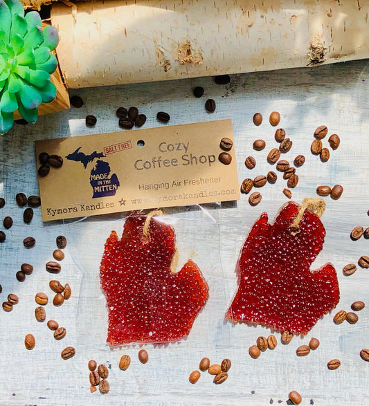 Hanging Air Freshener - Cozy Coffee