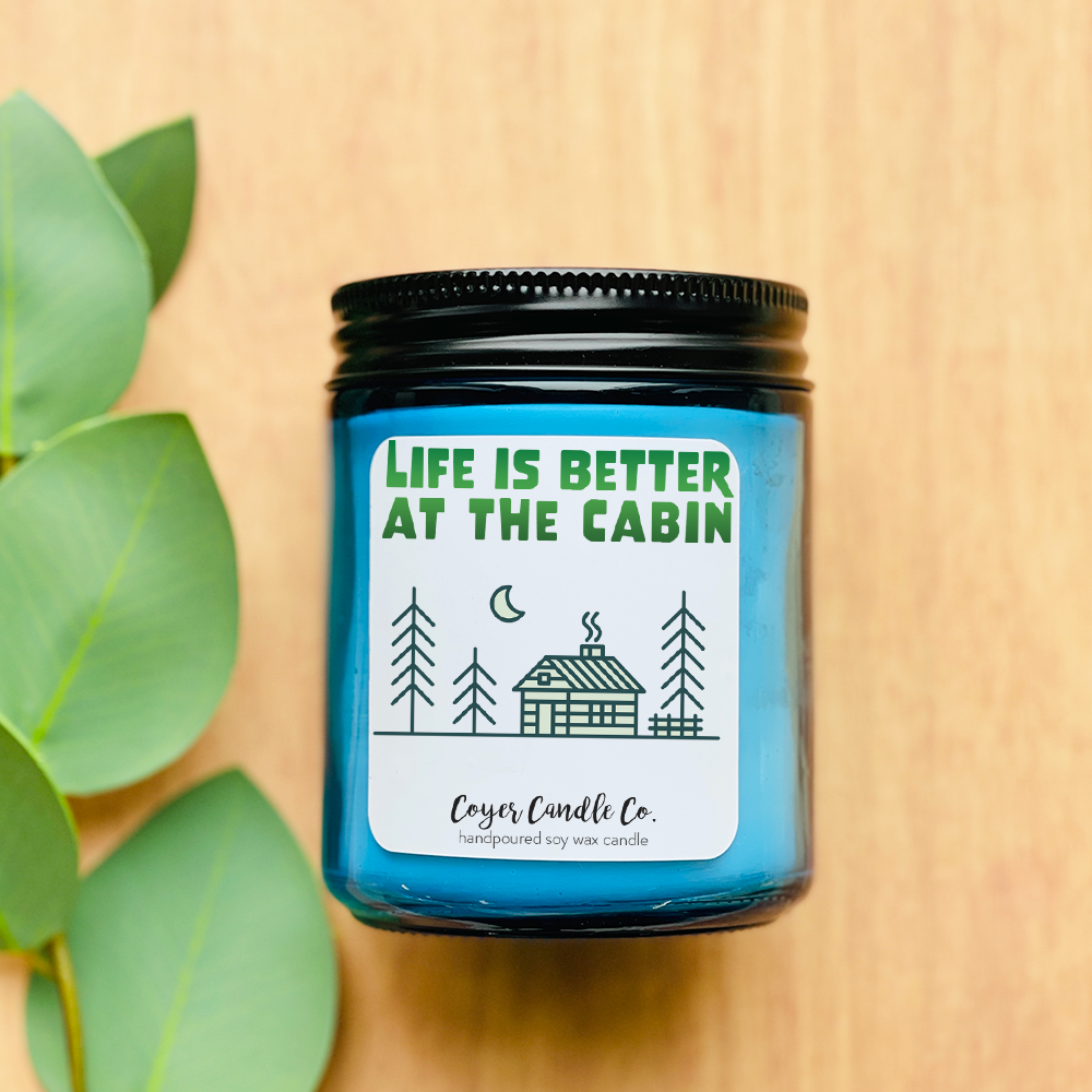 9 oz. Cobalt Jar Candles - Summer Collection