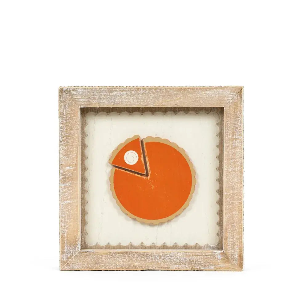 Broom/Pie Reversible Sign