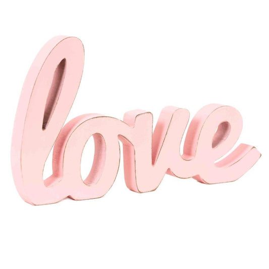 LOVE pink Valentine Decor