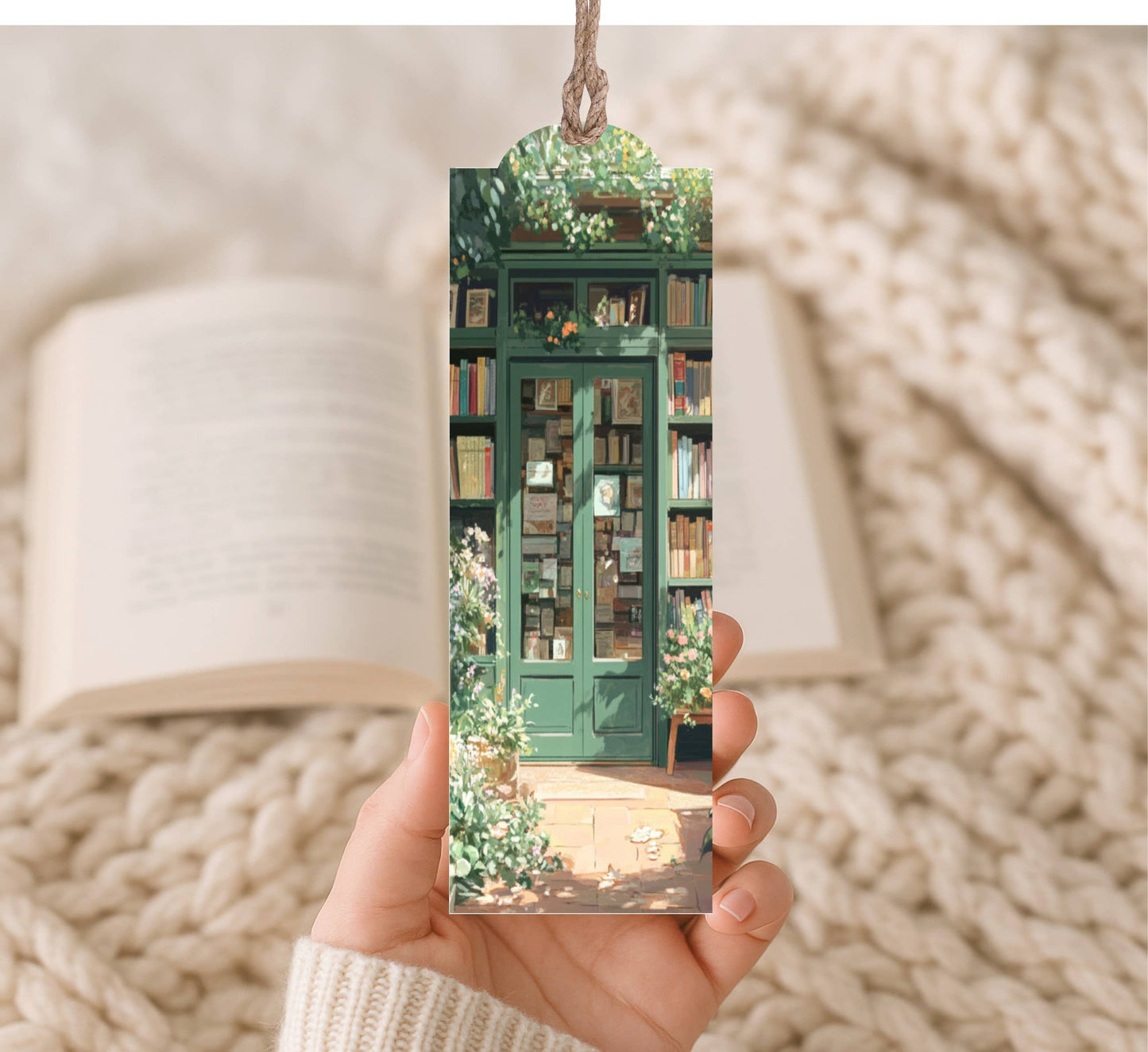 Bookstore Wood Bookmark